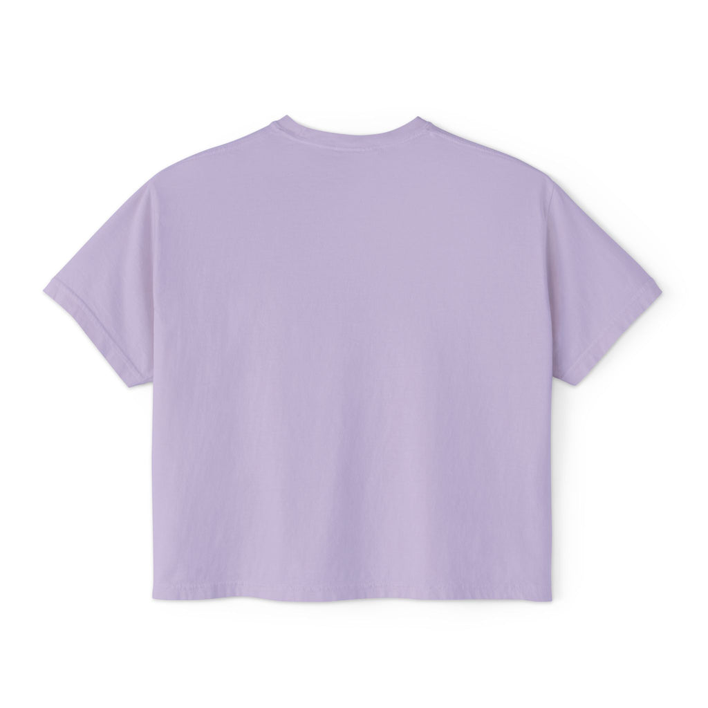 Boxy Tee — 'Real Vibes Only, Stay Original' Graphic Cropped T-Shirt