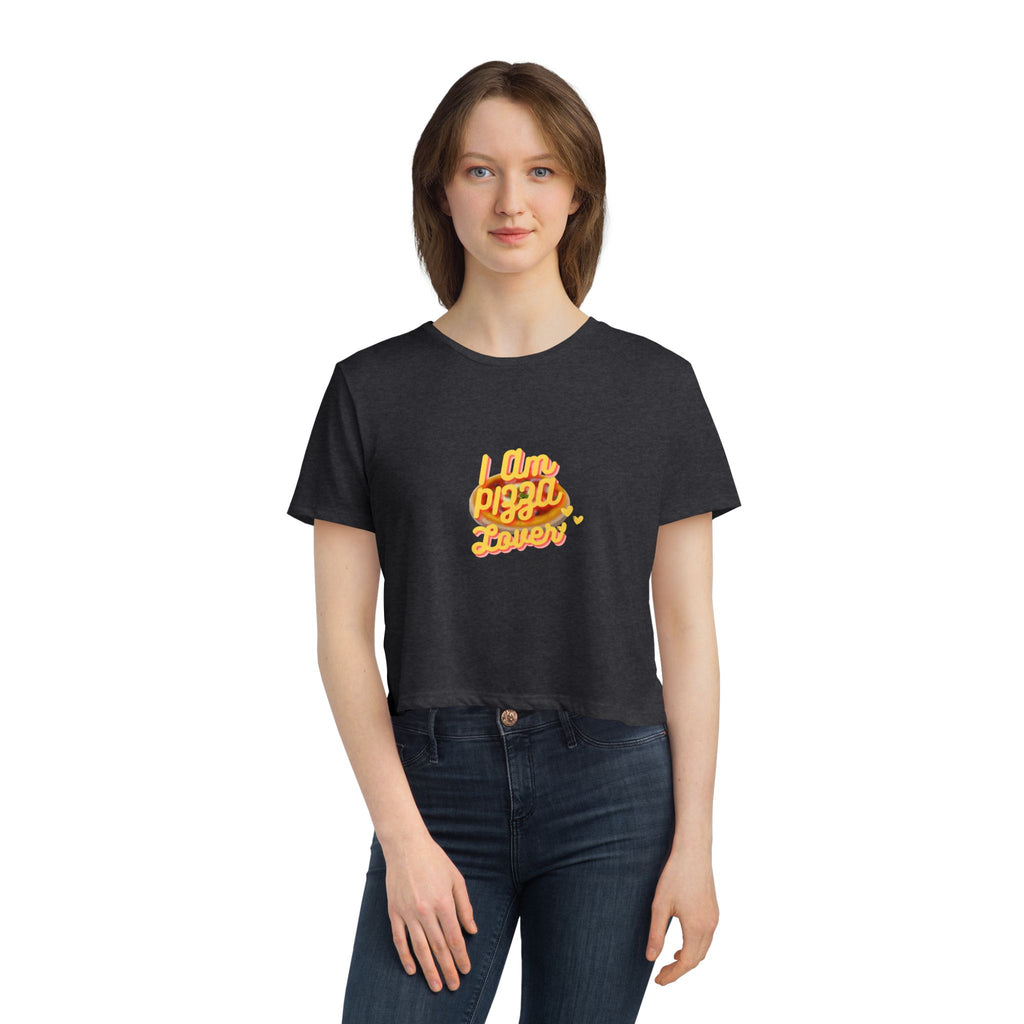 Women's Flowy Cropped Tee