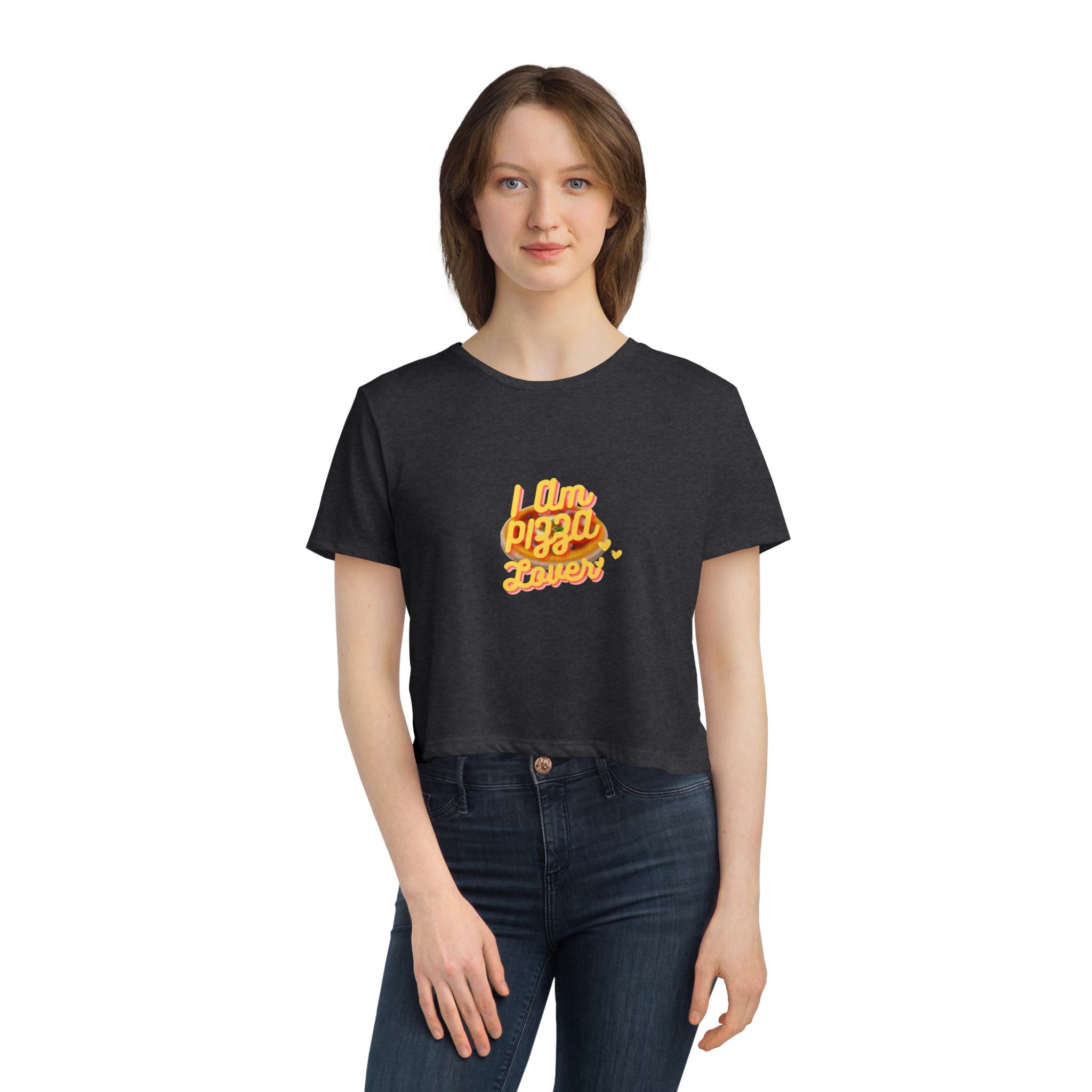 Women's Flowy Cropped Tee