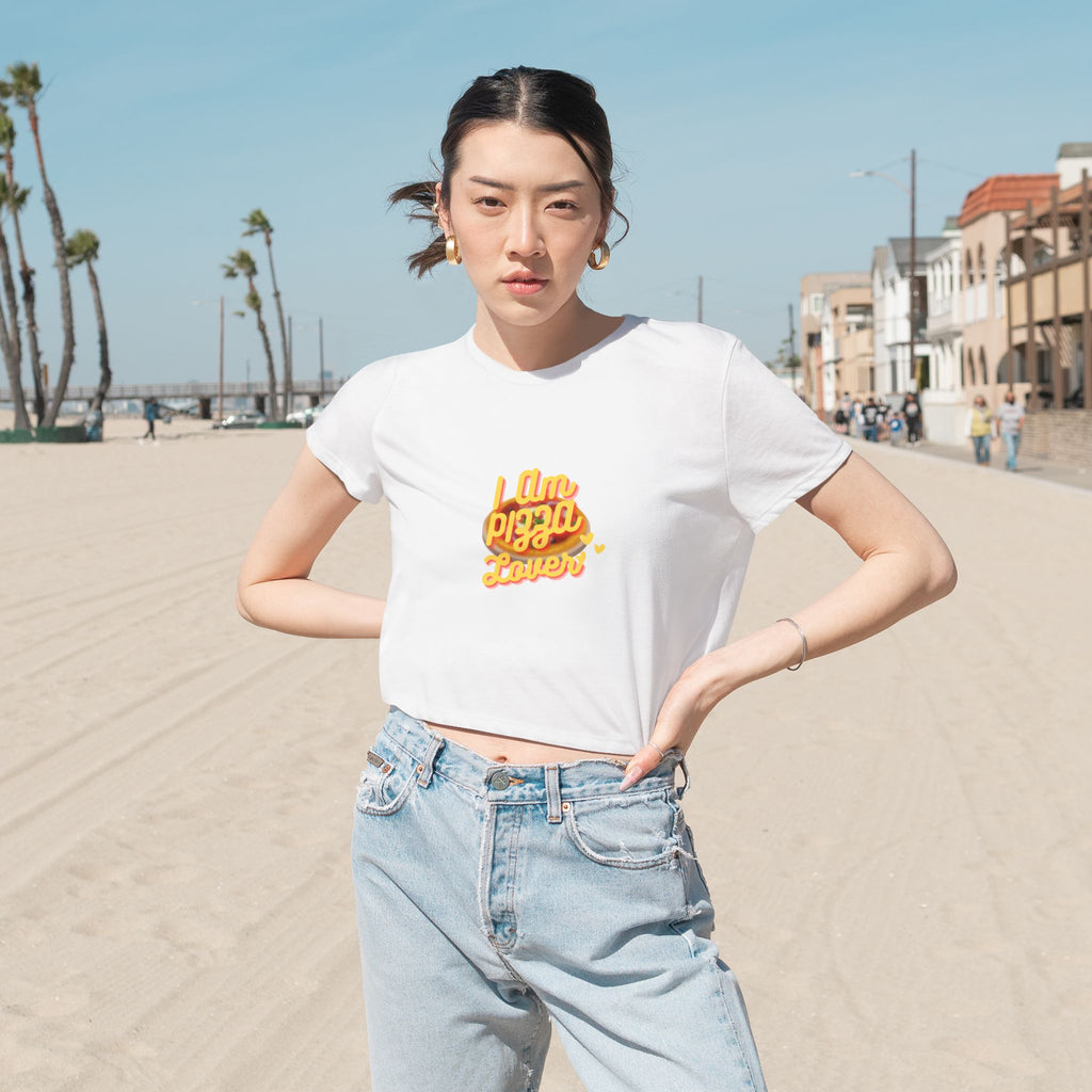Women's Flowy Cropped Tee