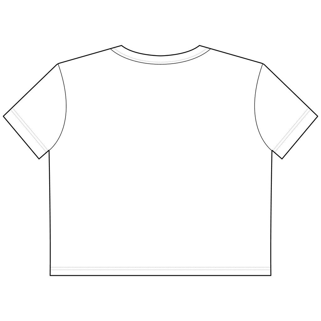 Cropped Tee — 'Soft Heart Wild Soul' Deer Graphic