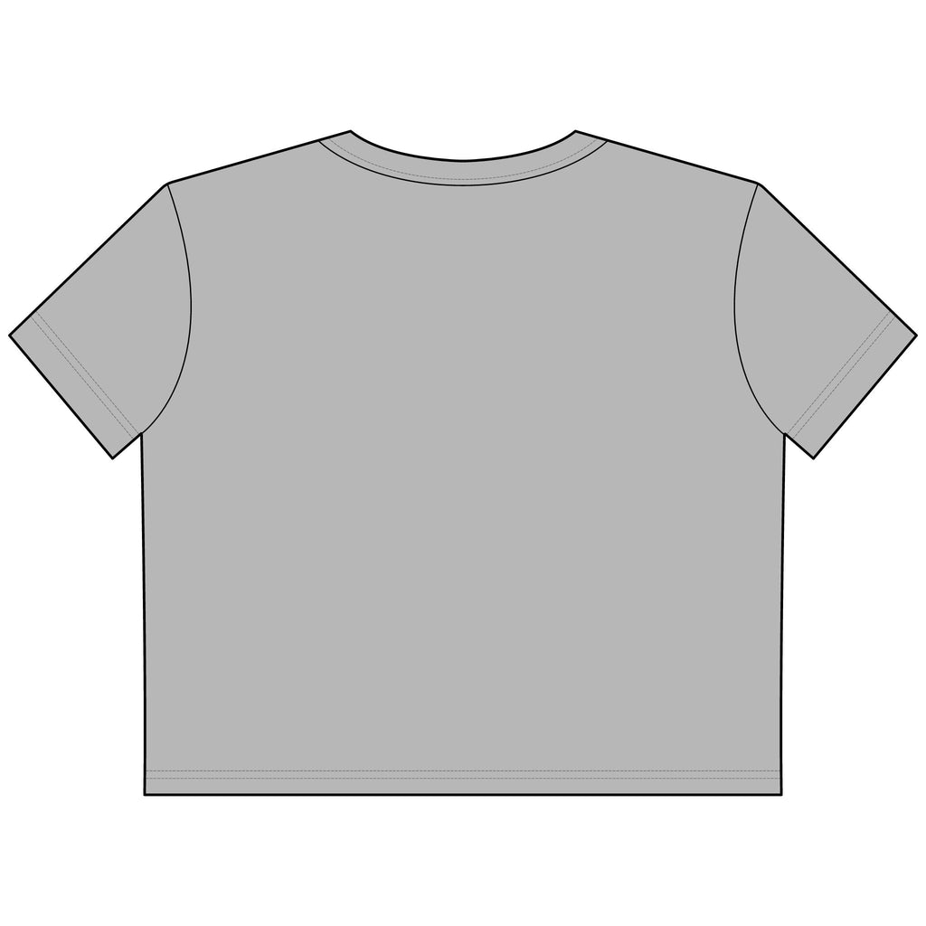Cropped Tee — 'Soft Heart Wild Soul' Deer Graphic