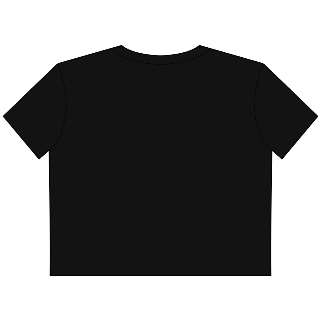 Cropped Tee — 'Soft Heart Wild Soul' Deer Graphic