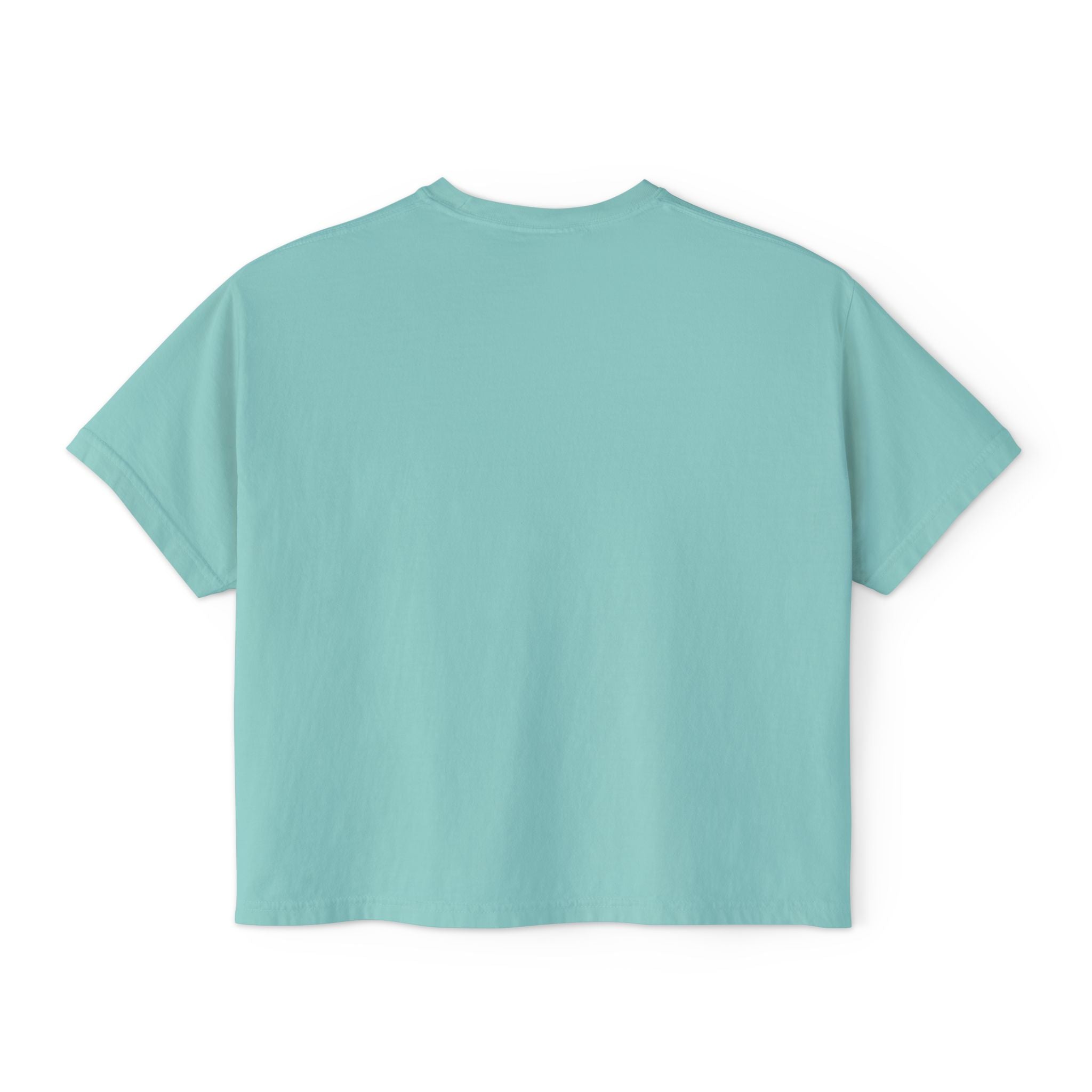 Boxy Tee — 'Real Vibes Only, Stay Original' Graphic Cropped T-Shirt