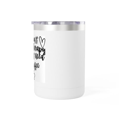 15oz Coffee Tumbler Mug — Handwritten 'Happy' Script Thermal Travel Cup