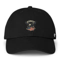 Patriotic Eagle Dad Cap – "United & Proud" Embroidered USA Flag Hat