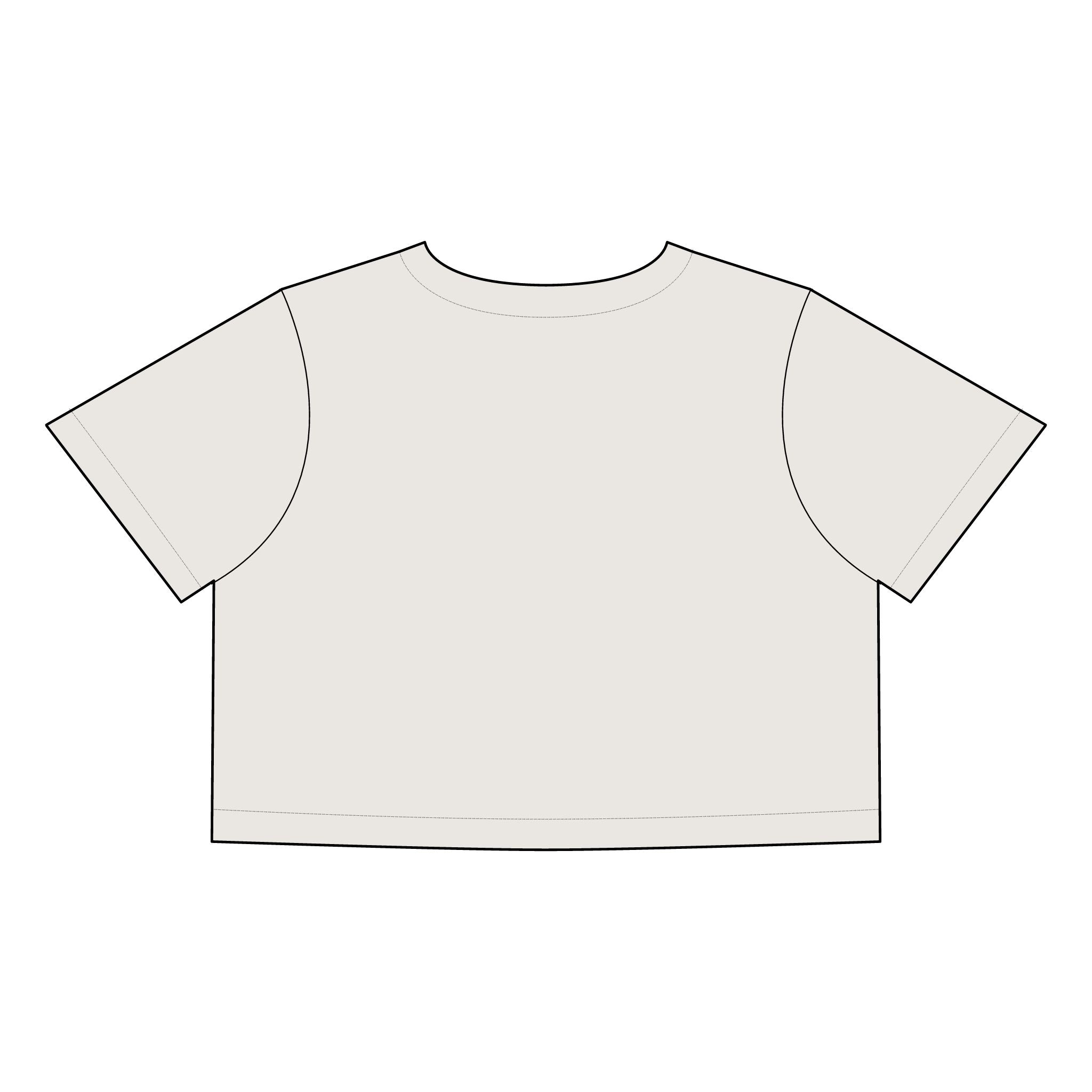 Love Served Sunny Crop Tee — 'Love Served Out? You Gotta Flavor' Graphic