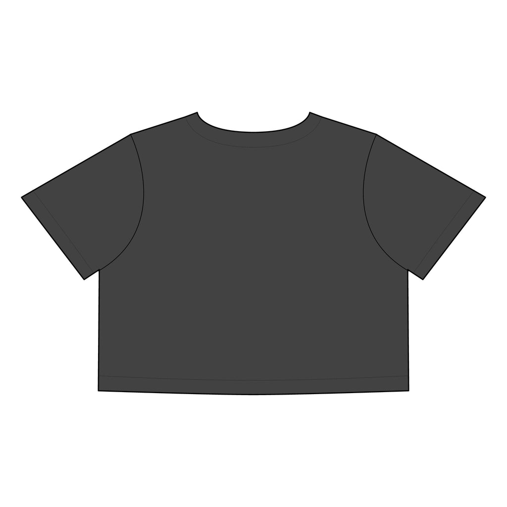 Love Served Sunny Crop Tee — 'Love Served Out? You Gotta Flavor' Graphic