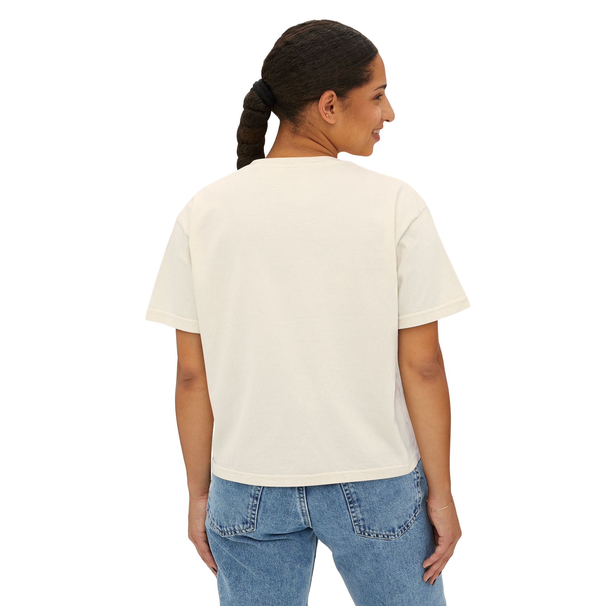 The Beach Is Calling Boxy Tee