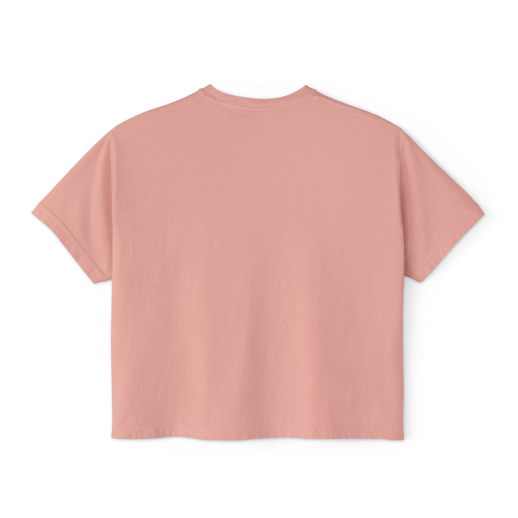 Boxy Tee — 'Real Vibes Only, Stay Original' Graphic Cropped T-Shirt