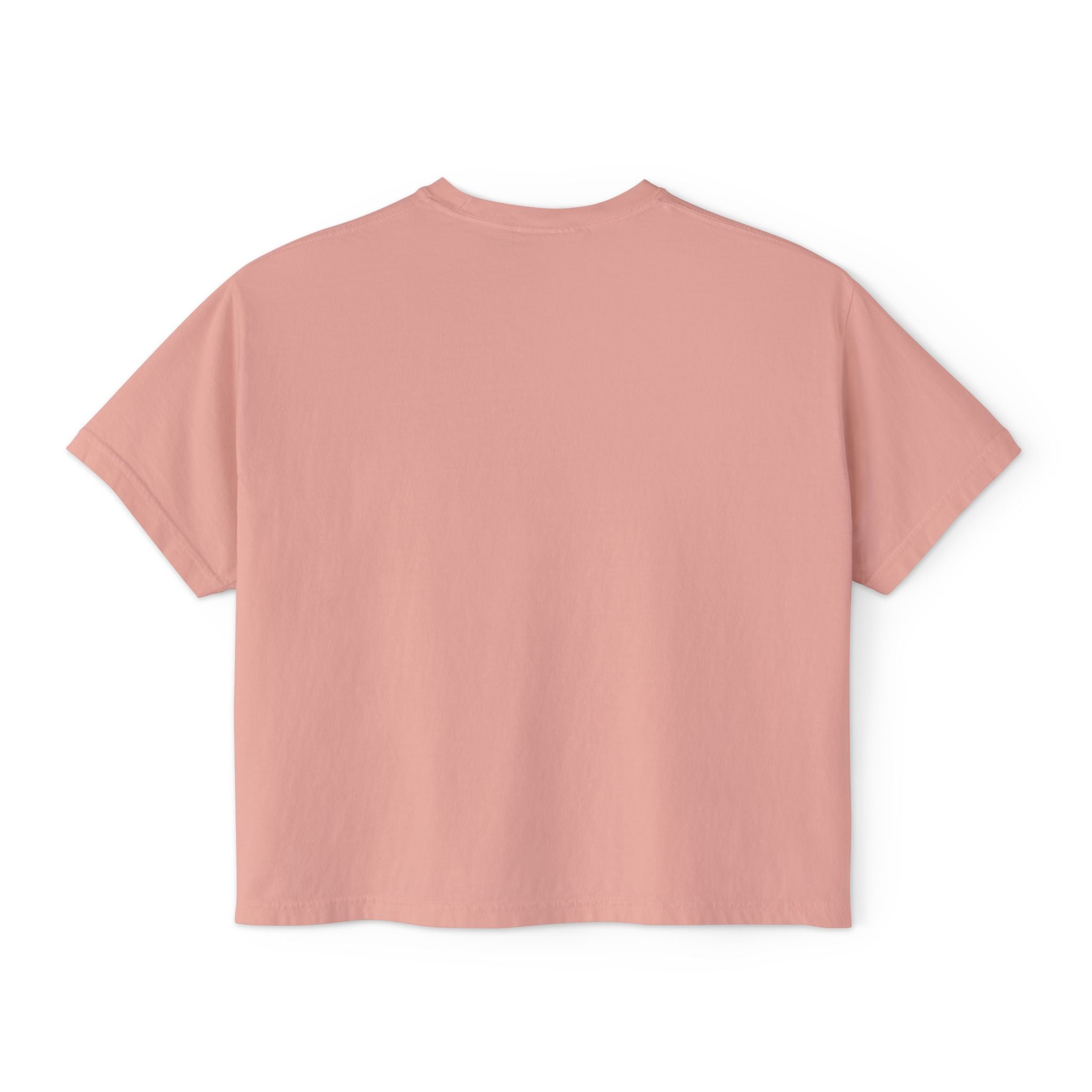 Boxy Tee — 'Real Vibes Only, Stay Original' Graphic Cropped T-Shirt