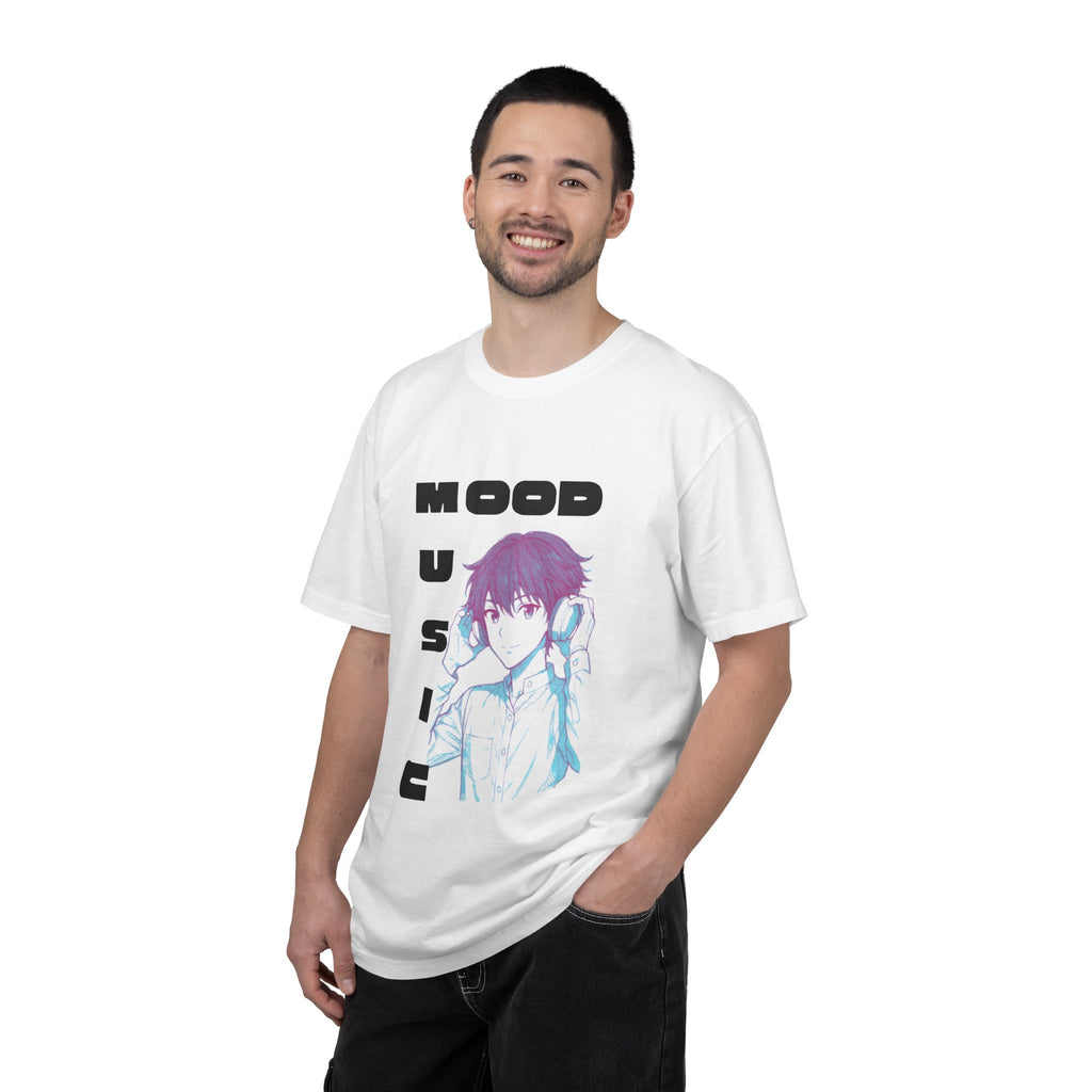 Mood Music T-Shirt — Anime Boy Headphones Graphic Tee
