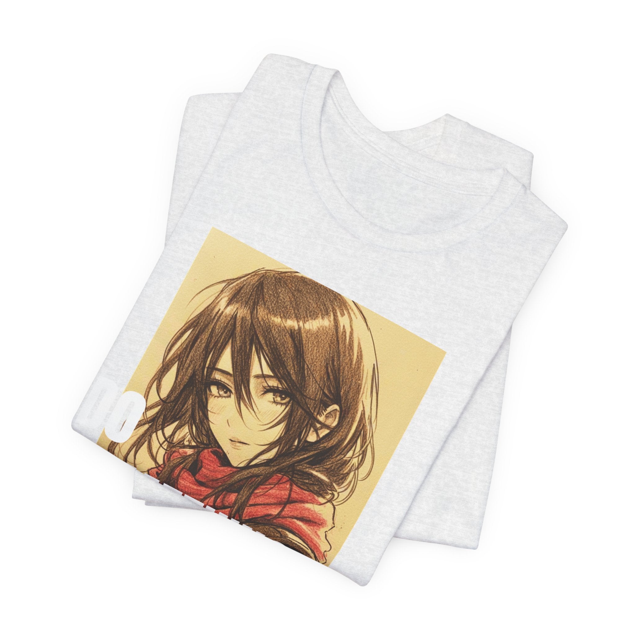 Anime Girl Portrait Tee — "Do Something Epic" Graphic T-Shirt
